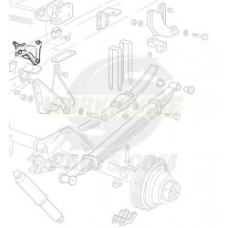 15698355  -  Bracket Asm - LH Rear Shock Upper